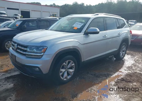 2019 Volkswagen Atlas 3.6L V6 Se W/Technology from USA, damaged, VIN 1V2UR2CA2KC579810